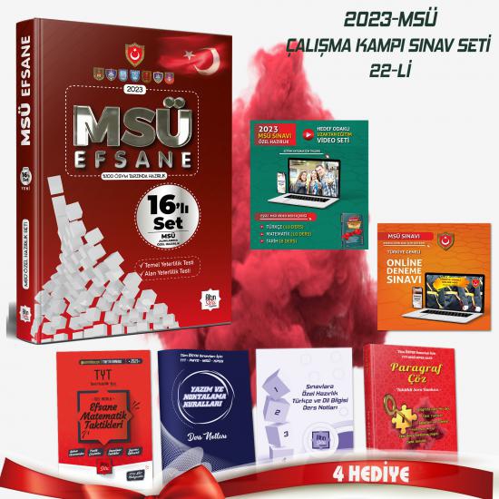 14’lü Efsane Altın Set - 2021 MSÜ Özel Hazırlık - Altın Seri Yayınları