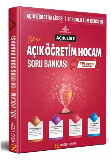 YENİ AÖL HOCAM ZORUNLU DERSLER SORU BANKASI - Açık Öğretim Lisesi Sınavlarına Özel Hazırlık