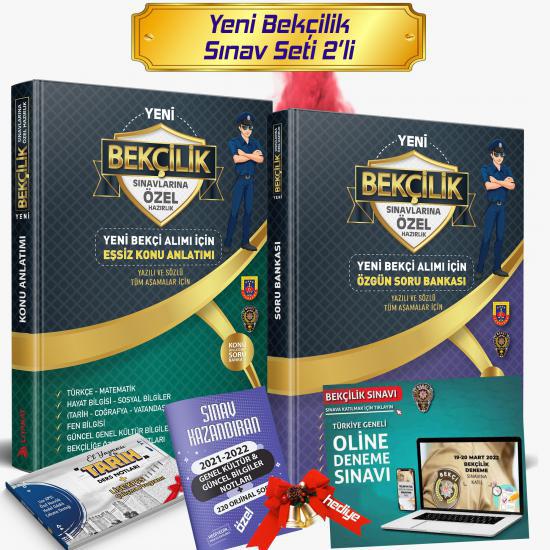 Bekçilik Sınav Kazandıran 2’li Set (8000 Çarşı ve Mahalle Bekçiliği Alımına Özel Konu Anlatımlı Soru Bankası ve Türkiye Geneli 5 Deneme)