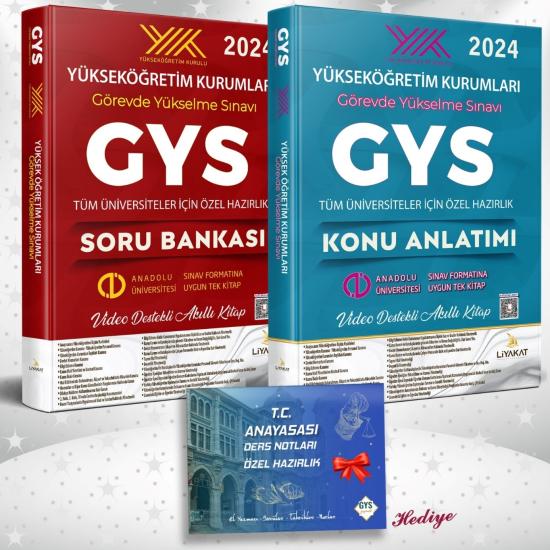 2024 YÜKSEKÖĞRETİM GÖREVDE YÜKSELME SINAVLARINA ÖZEL HAZIRLIK-SORU BANKASI 2 Lİ SET