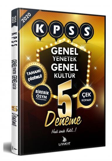 KPSS Tamamı çözümlü 5 Deneme