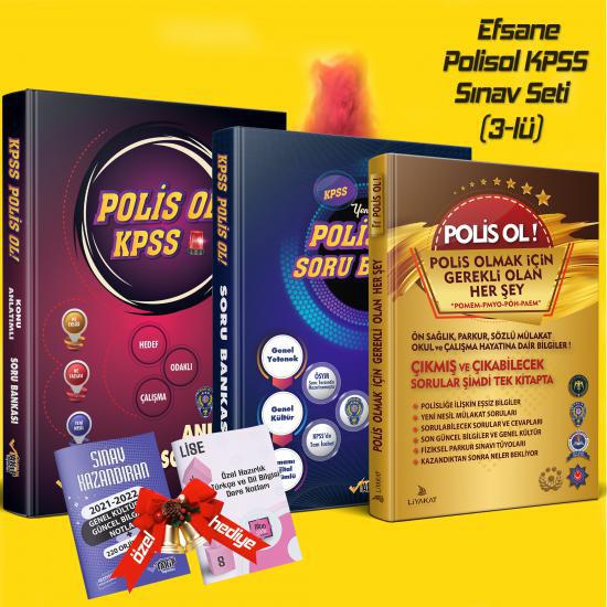 KPSS Polisol + KPSS Banko + Polisol Rehber 3 Lü Set 