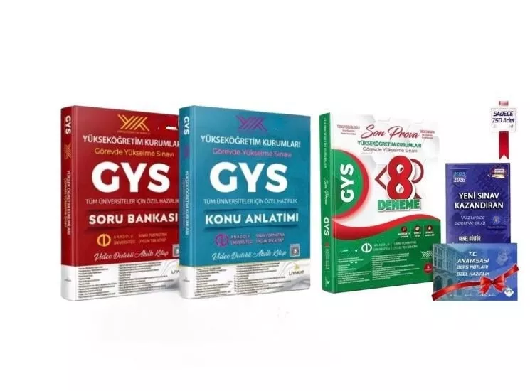 3LÜ FULL SET YÖK GYS KONU ANLATIMI - SORU BANKASI  