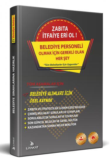 İBB Zabıta Memuru Personel Alımı Mülakatları - Çıkmış Sorular ve Mülakat Teknikleri Liyakat Yayınları